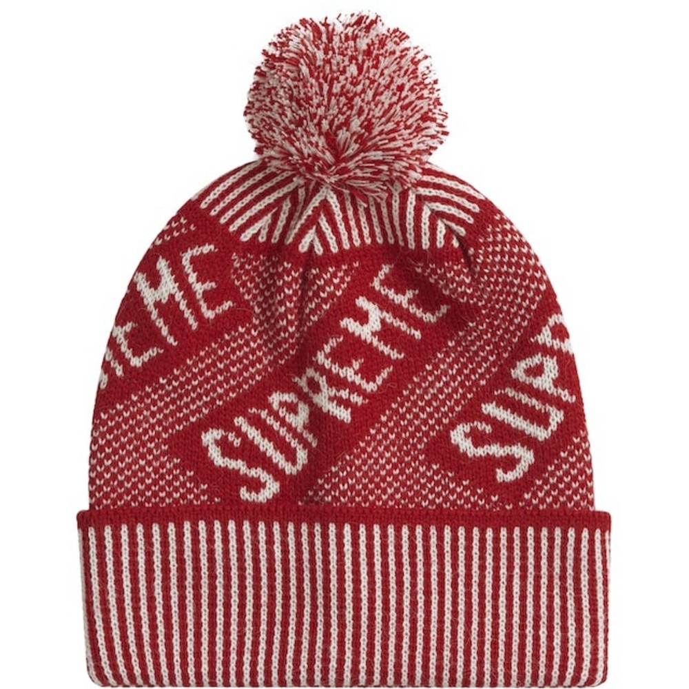Supreme banner beanie